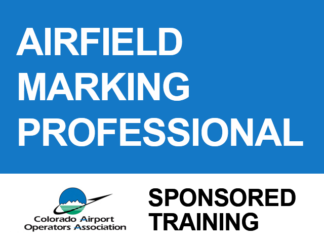 Airfield Marking Professional (AMP) Certificate Program
